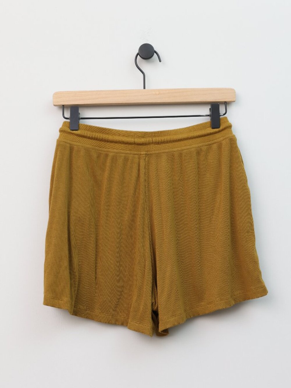 Lou & Grey Ribbed Shorts Aztec Gold Small - Picture 3 of 4